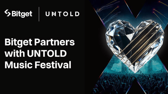 Bitget сотрудничает с фестивалем UNTOLD: там, где криптовалюта занимает центральное место