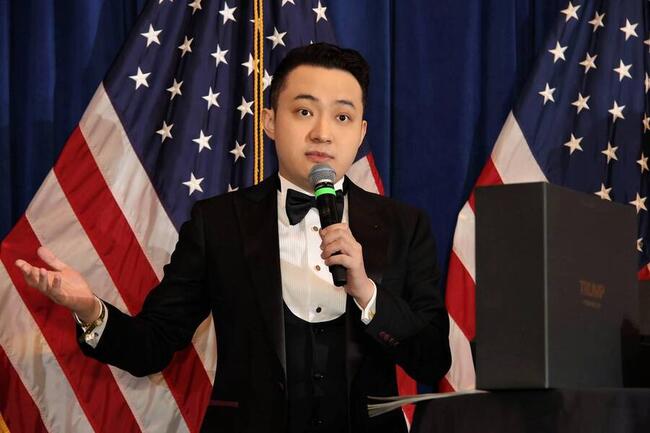 Justin Sun vuole trasformare TRUMP in un marchio globale di criptovalute con un acquisto da 100 milioni di dollari
