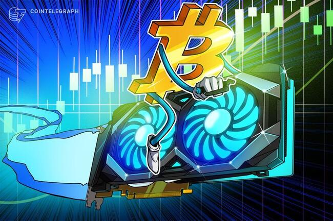 Bitcoin madenciliği ile yapay zekayı birleştiren şirket hash oranını katladı