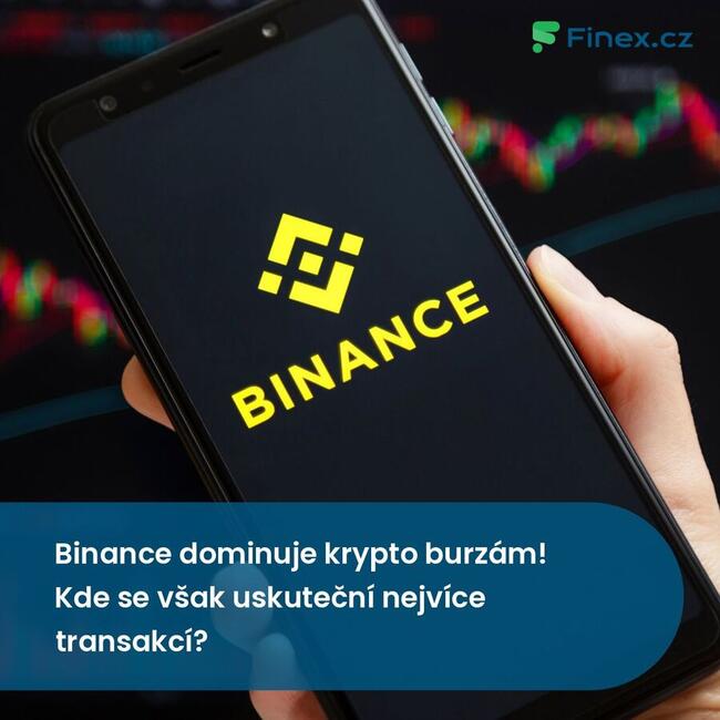 Binance dominuje krypto burzám! Kde se však uskuteční nejvíce transakcí?