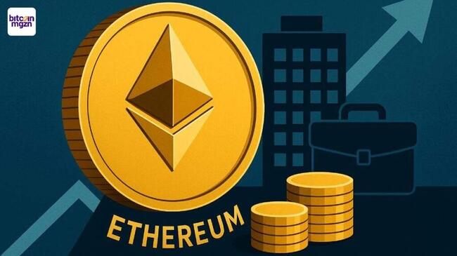 Ethereum treasury-bedrijven accumuleren meer dan 545.000 ETH