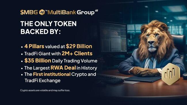 Il token $MBG di Multibank collega Web3 e finanza tradizionale con utilità reale e supporto comprovato