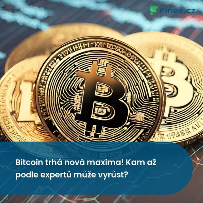 Bitcoin trhá nová maxima! Kam až podle expertů může vyrůst?