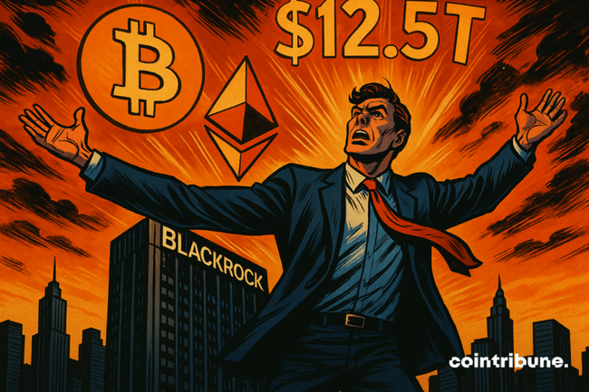 Crypto ETFs Fuel BlackRock’s Ascent to Record $12.5T AUM