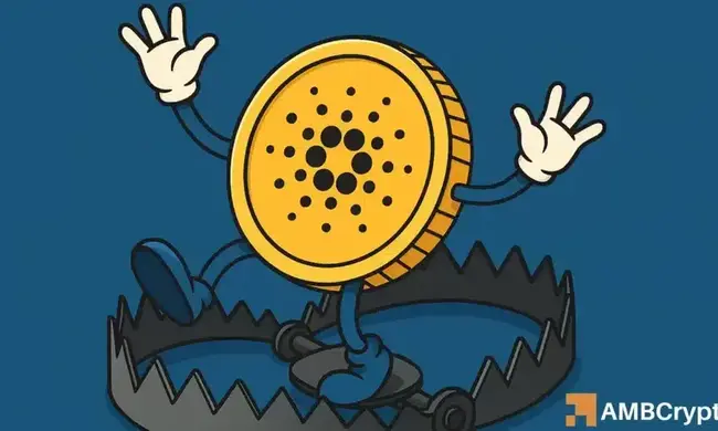 Cardano registra $ 48 MLN Entradas: ¿ADA 26% Rally A Bull Trap?