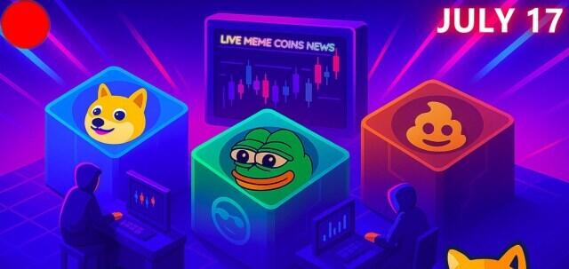 Best Meme Coins Live News Today: Latest Opportunities & Updates (July 17)