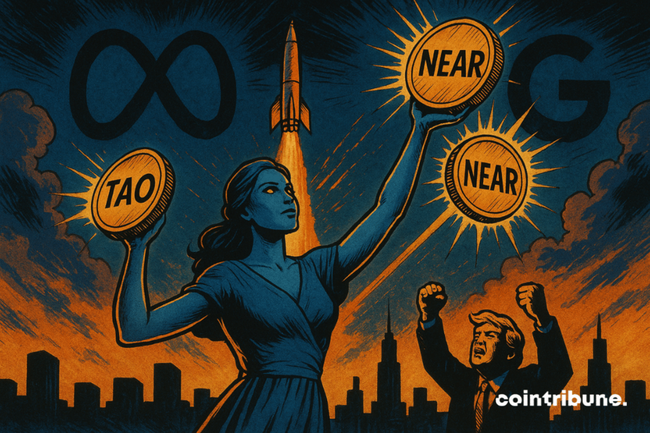 Crypto AI: TAO, NEAR, and ICP Soar, Boosted by Google, Meta, and Trump’s Ambitions
