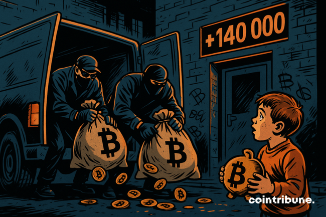 140K BTC Bought In 2 Weeks, Retail Stays Quiet