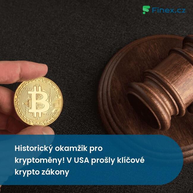 Historický okamžik pro kryptoměny! V USA prošly klíčové krypto zákony
