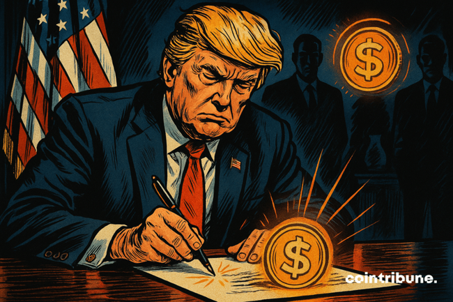 It’s Done: Trump Signs The Very First US Law On Stablecoins