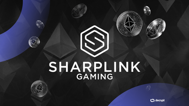 Ethereum Treasury SharpLink Shares Plunge 20% Amid $6 Billion Plan to Buy More ETH