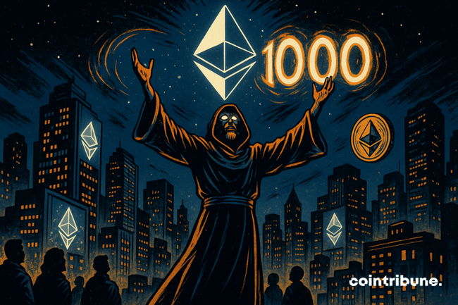 Teoria de Elliott projeta Ethereum nas alturas : US$ 10.000 à vista ?
