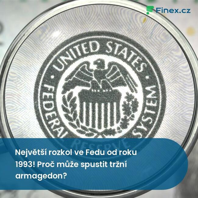 Největší rozkol ve Fedu od roku 1993! Proč může spustit tržní armagedon?