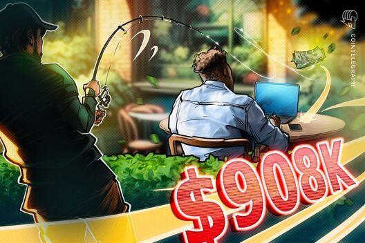 Crypto victim loses $908K in sophisticated phishing attack