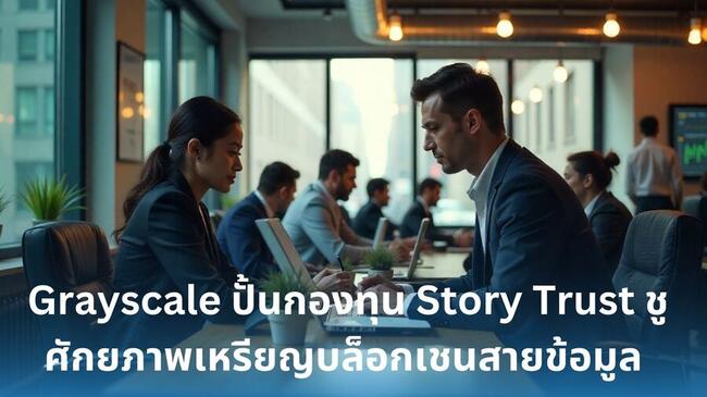Grayscale ปั้นกองทุน Story Trust ชูศักยภาพเหรียญบล็อกเชนสายข้อมูล