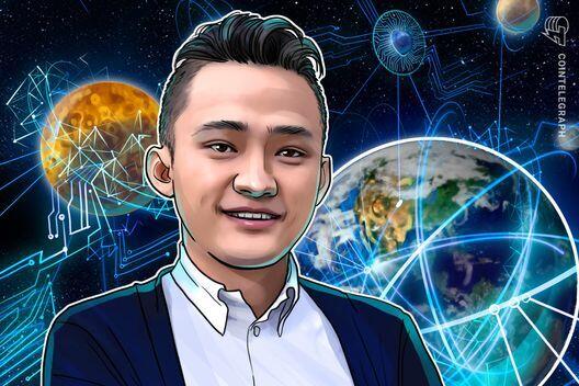 Justin Sun, fundador de la red Tron, regresó del espacio