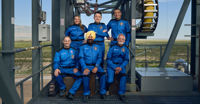 ジャスティン・サン、ブルーオリジンで歴史的な宇宙旅行を完了