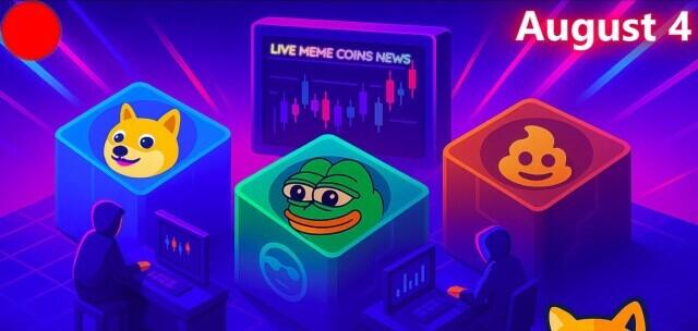 Best Meme Coins Live News Today: Latest Opportunities & Updates (August 4)