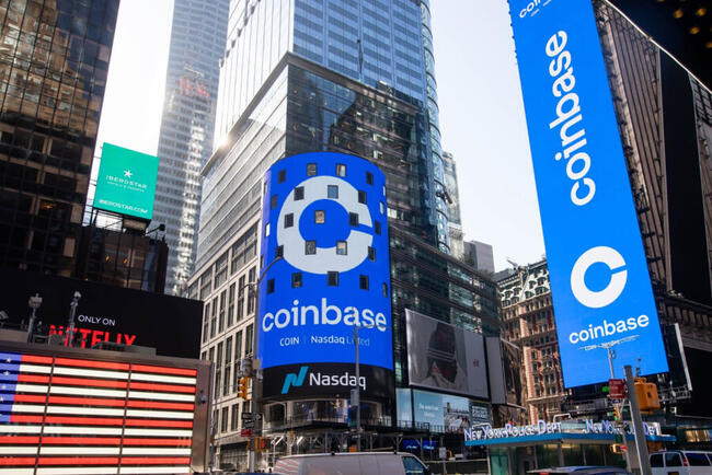 Coinbase aandeel zakt met 20 procent na zwakke kwartaalcijfers