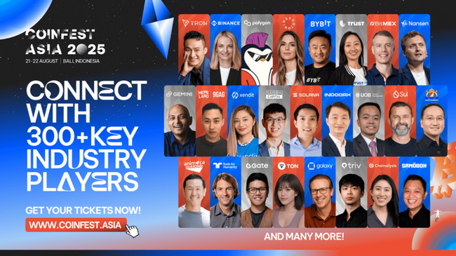 Coinfest Asia 2025 Svela i Nomi Più Grandi del Crypto e Crea un’Esperienza Web3 Senza Pari