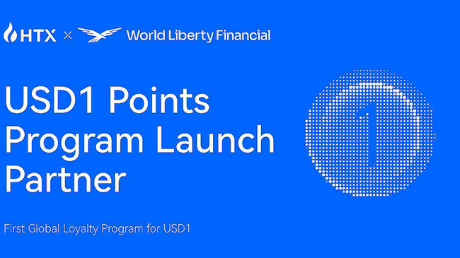 HTX collabora con World Liberty Financial per supportare il programma USD1 Points