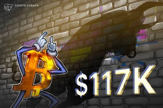 ビットコイン、ボリンジャーバンドで「ヘッドフェイク」　強気派の次の目標は11万7,000ドル超