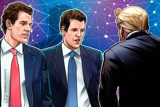 ウィンクルボス兄弟、ビットコインマイニング企業への投資でトランプ一家との関係を強化＝報道