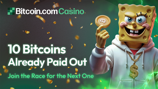 Bitcoin.com Casino’s Weekly 1 BTC Tournament Has Already Paid Out 10 BTC – And It’s Just Getting Bigger