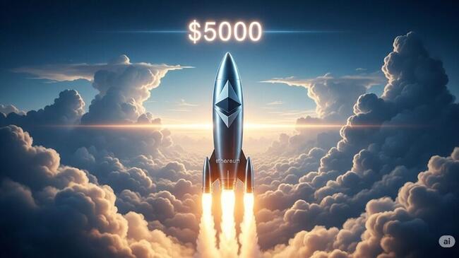 Không phải FOMO! Ethereum có thể đạt 5.000 USD nhanh hơn dự đoán
