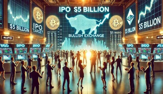 Bullish Cryptocurrency Exchange Expands IPO Plans To $5 Billion