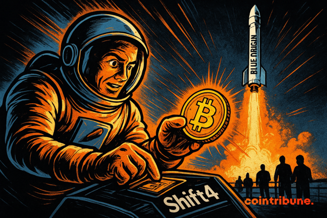 Blue Origin Embraces Crypto Payments for Space Travel in Partnership with Shift4