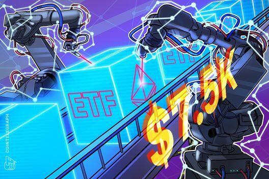 Ether punta a nuovi massimi mentre Standard Chartered alza il target a 7.500$