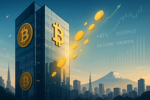 Bitcoin Treasury Company Metaplanet Reports Strongest Quarter Ever