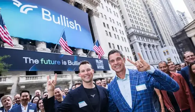 Ações da Bullish triplicam de valor no mais recente IPO ligado a criptomoedas