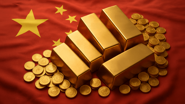 Le riserve d’oro della Cina raggiungono 2.300 tonnellate dopo un accumulo costante