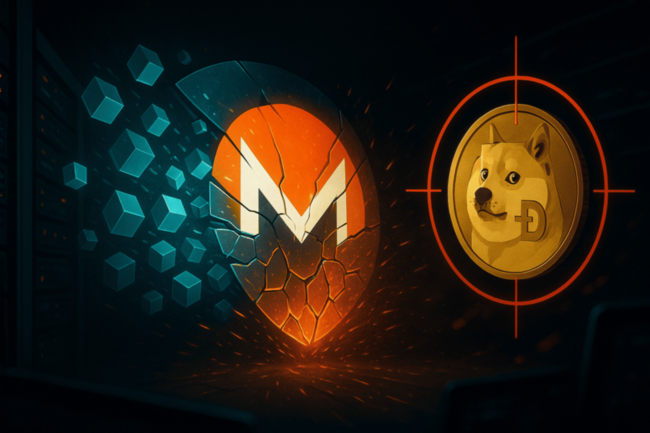 狗狗幣危險了！Qubic癱瘓門羅後「社群投票Dogecoin」，去中心化全面崩盤？