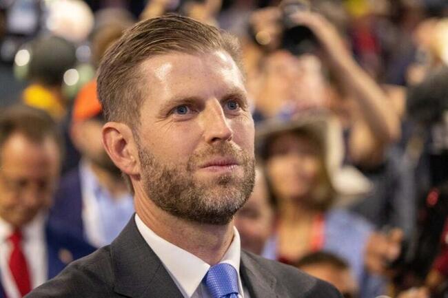 Eric Trump praised the significant role of China in shaping the cryptocurrency industry on Friday.read more