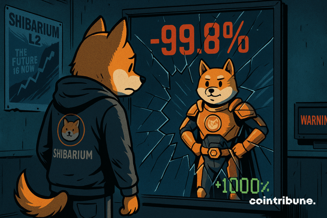 Shibarium collapses. In ten days, the daily transactions of the Shiba Inu layer 2 blockchain dropped from 4.8 million to less than 10,000, a fall of 99.8%. This is not a slowdown, but a brutal stop. Launched a year ago as the engine of the SHIB ecosystem, the network is facing a spectacular loss of momentum. In a lethargic crypto market at this end of August, this plunge raises questions about the real adoption of this project, which is nevertheless highly exposed in the media. L’article Shiba Inu Network Under Fire After 99.8 % plunge est apparu en premier sur Cointribune.