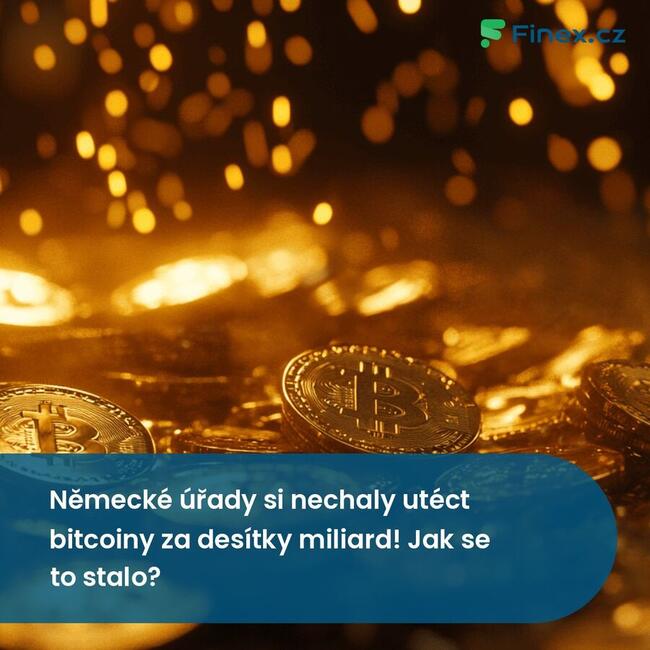 Německé úřady si nechaly utéct bitcoiny za desítky miliard! Jak se to stalo?