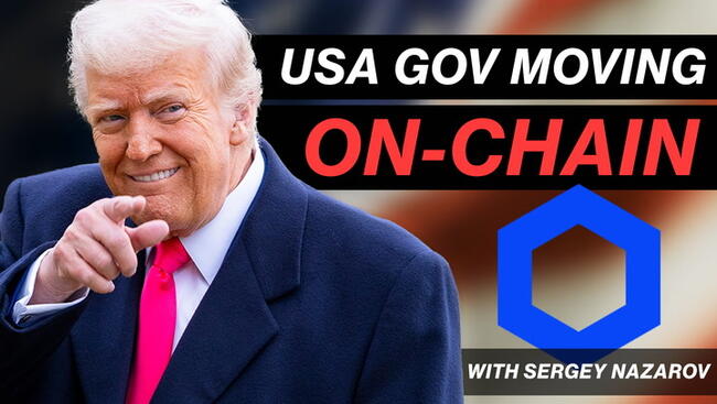 Chainlink co-founder Sergey Nazarov discusses his company’s recent partnerships and engagements with the White House, SEC, and Commerce Department, and the role Chainlink may soon play in bringing Wall Street, the federal government, and even voting on-chain.