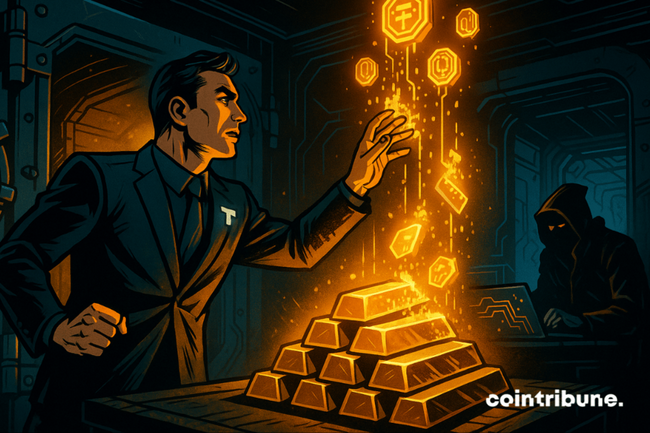 Tether Eyes $200M for Tokenized Gold Crypto Treasury With Antalpha