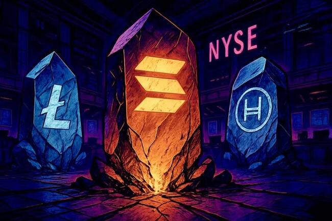 SOL、LTC、HBAR 現貨 ETF 正式上市！Solana 質押型 ETF BSOL 吸金 2.2 億美元