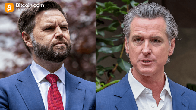 Vance vs. Newsom: Polymarket Bets Point to a 2028 US Election Showdown