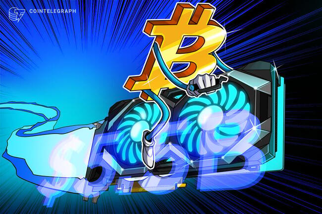 COINTELEGRAPH: Cipher Mining rockets 32% after $5.5B data center deal with Amazon