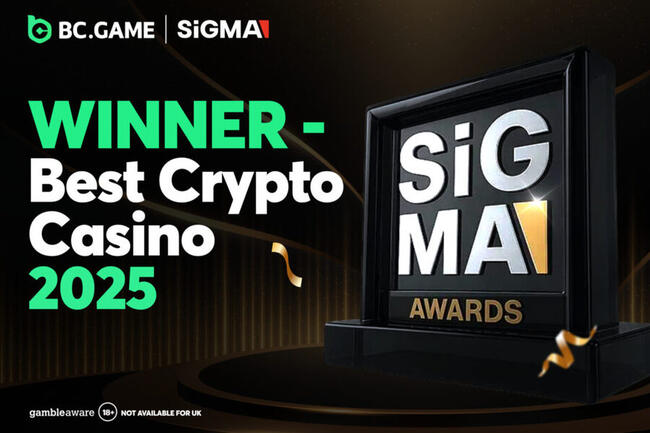 TECHSTARTUPS: BC.GAME named Best Crypto Casino at SiGMA Central Europe Awards 2025