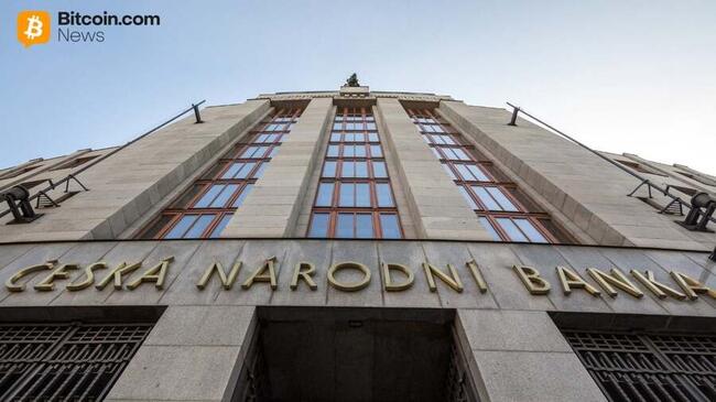 Чешский Центральный банк отмечает первую в истории покупку цифрового актива с криптовалютным испытанием на $1 млн