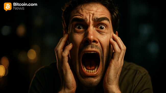 30% падение биткойна вызывает ужас, индекс настроений достигает минимума ‘крайнего страха’