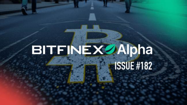 Bitfinex Alpha #182》比特幣自高點回落逾3成，價格底部仍難以確認