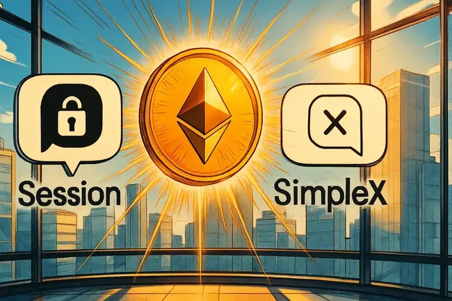 V神捐助128ETH給兩通訊軟體： 隱私協議 Session 和 SimpleX 是什麼？