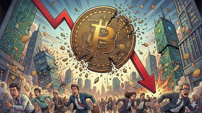 比特幣跌破8.4萬美元！日本升息消息重鎚加密貨幣市場